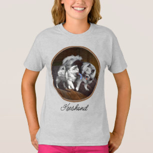 Keespap Playtime schilderen - Cute Original Dog Ar T-shirt