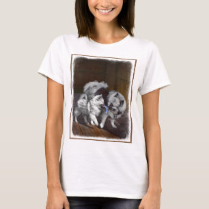 Keespap Playtime schilderen - Cute Original Dog Ar T-shirt