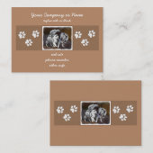 Keespap Playtime schilderen - Cute Original Dog Ar Visitekaartje (Voorkant / Achterkant)