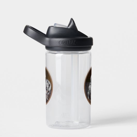 Keespap Playtime schilderen - Cute Original Dog Ar Waterfles (Rechts)