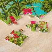 Kefalonia, Griekenland, Assos Legpuzzel (Zijkant)