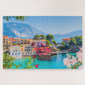 Kefalonia, Griekenland. Jigzaag Puzzle Legpuzzel (Horizontaal)