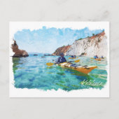 Kefalonia Griekenland Kustgebied Uitzicht Briefkaart (Voorkant)