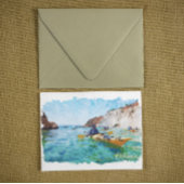 Kefalonia Griekenland Kustgebied Uitzicht Briefkaart