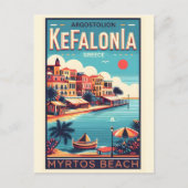 Kefalonia Griekenland Reissouvenirs Briefkaart (Voorkant)