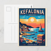  Kefalonia Griekenland Reissouvenirs Briefkaart (Voorkant / Achterkant)