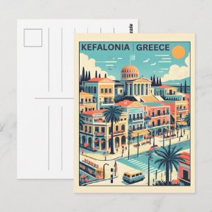  Kefalonia Griekenland Reissouvenirs Briefkaart