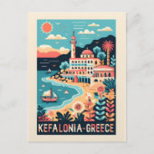  Kefalonia Griekenland Reissouvenirs Briefkaart (Voorkant)