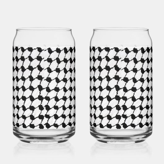 Kefeyeh Design kan glas set (Rechts)