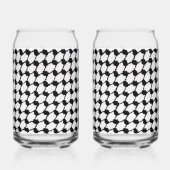 Kefeyeh Design kan glas set (Achterkant)