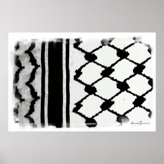 Keffiyah Poster (Voorkant)