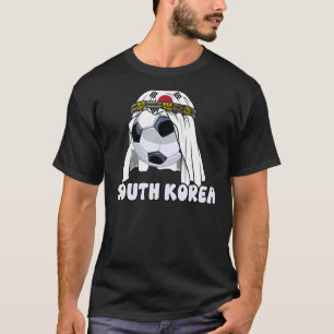 Keffiyeh Ball South Korea Soccer Fans Football T-shirt
