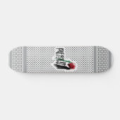 Keffiyeh Free Palestine Persoonlijk Skateboard (Horizontaal)