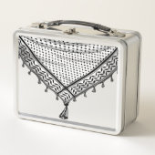 Keffiyeh Palestijnse sjaal Traditionele stof (Voorkant)