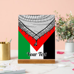 Keffiyeh Palestijnse sjaal Traditionele stof Acryl Bord