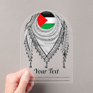 Keffiyeh Palestijnse sjaal Traditionele stof Acryl Uitnodigingen