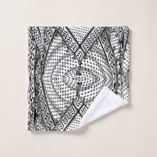 Keffiyeh Palestijnse sjaal Traditionele stof Bad Handdoek (Wasdoekje)