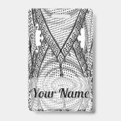 Keffiyeh Palestijnse sjaal Traditionele stof Badge (Achterkant)