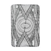 Keffiyeh Palestijnse sjaal Traditionele stof Badmat (Voorkant Verticaal)