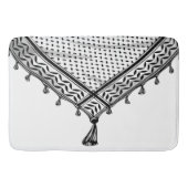 Keffiyeh Palestijnse sjaal Traditionele stof Badmat (Voorkant)