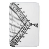 Keffiyeh Palestijnse sjaal Traditionele stof Badmat (Voorkant Verticaal)