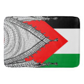 Keffiyeh Palestijnse sjaal Traditionele stof Badmat (Voorkant)