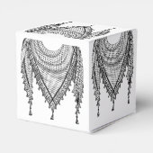 Keffiyeh Palestijnse sjaal Traditionele stof Bedankdoosjes (Achterkant)