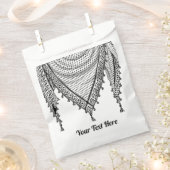 Keffiyeh Palestijnse sjaal Traditionele stof Bedankzakje (Geknipt)