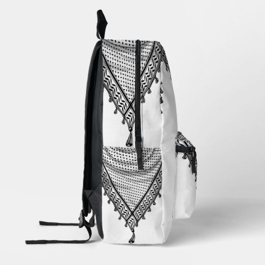 Keffiyeh Palestijnse sjaal Traditionele stof Bedrukte Rugzak (Links)