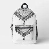 Keffiyeh Palestijnse sjaal Traditionele stof Bedrukte Rugzak (Voorkant)