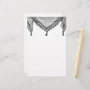 Keffiyeh Palestijnse sjaal Traditionele stof Briefpapier