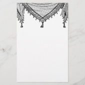 Keffiyeh Palestijnse sjaal Traditionele stof Briefpapier (Voorkant)