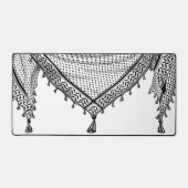 Keffiyeh Palestijnse sjaal Traditionele stof Bureaumat (Voorkant)