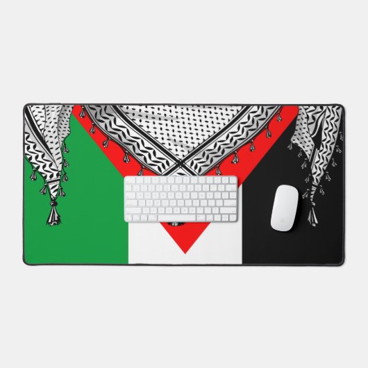 Keffiyeh Palestijnse sjaal Traditionele stof Bureaumat (Keyboard & Muis)