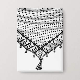 Keffiyeh Palestijnse sjaal Traditionele stof Button