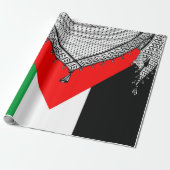 Keffiyeh Palestijnse sjaal Traditionele stof Cadeaupapier (Uitgerold)