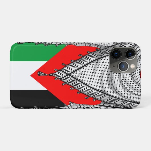 Keffiyeh Palestijnse sjaal Traditionele stof Case-Mate iPhone Case (Achterkant (horizontaal))