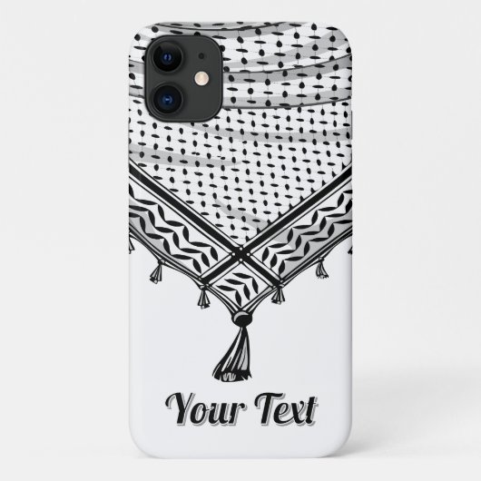 Keffiyeh Palestijnse sjaal Traditionele stof Case-Mate iPhone Case (Achterkant)