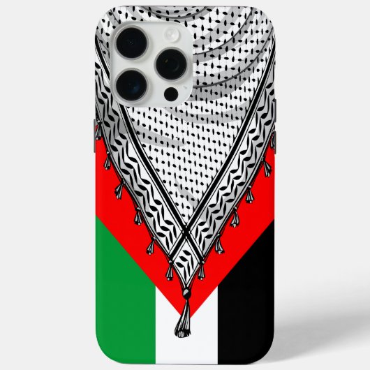 Keffiyeh Palestijnse sjaal Traditionele stof Case-Mate iPhone Case (Achterkant)
