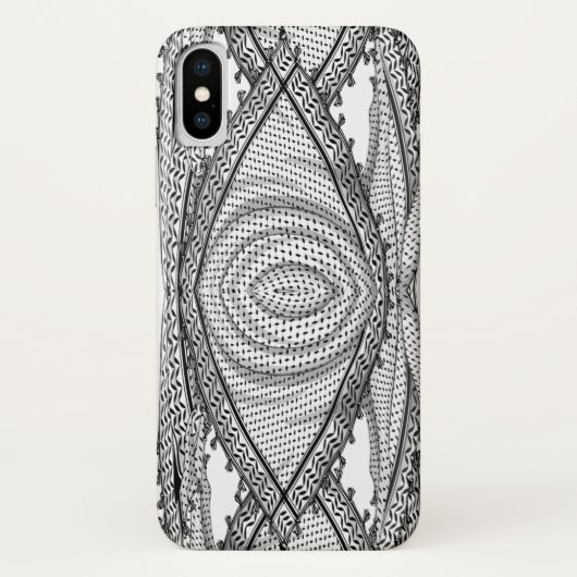 Keffiyeh Palestijnse sjaal Traditionele stof Case-Mate iPhone Case (Achterkant)