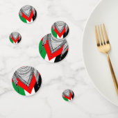 Keffiyeh Palestijnse sjaal Traditionele stof Confetti (Groep)