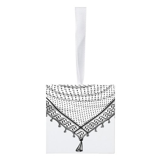 Keffiyeh Palestijnse sjaal Traditionele stof Decoratie (Rechts)