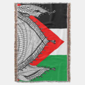 Keffiyeh Palestijnse sjaal Traditionele stof Deken (Voorkant Verticaal)