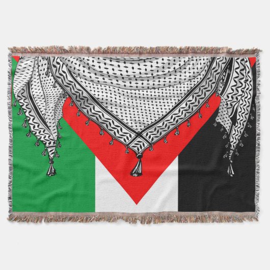 Keffiyeh Palestijnse sjaal Traditionele stof Deken (Voorkant)
