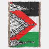 Keffiyeh Palestijnse sjaal Traditionele stof Deken (Voorkant Verticaal)