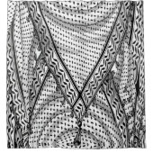 Keffiyeh Palestijnse sjaal Traditionele stof Douchegordijn (Voorkant)