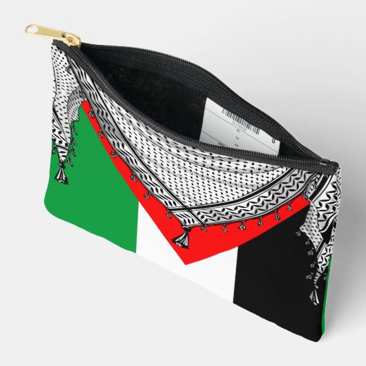 Keffiyeh Palestijnse sjaal Traditionele stof Etui (Open)