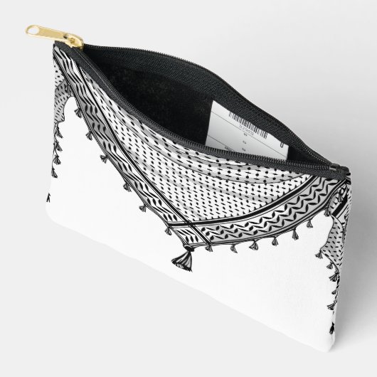 Keffiyeh Palestijnse sjaal Traditionele stof Etui (Open)