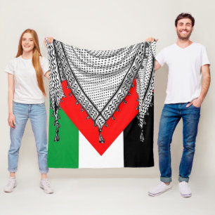 Keffiyeh Palestijnse sjaal Traditionele stof Fleece Deken