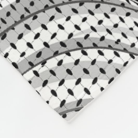 Keffiyeh Palestijnse sjaal Traditionele stof Fleece Deken (Hoek)